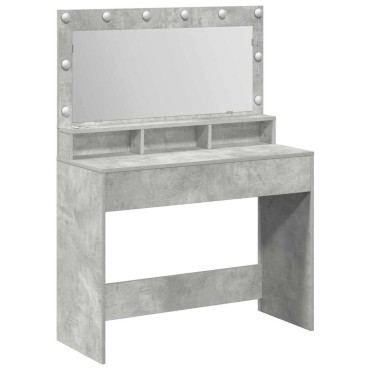 vidaXL Τραπέζι περιποίησης Σκυρόδεμα Γκρι 100x41x135cm