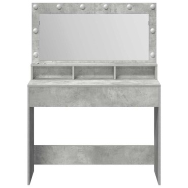 vidaXL Τραπέζι περιποίησης Σκυρόδεμα Γκρι 100x41x135cm