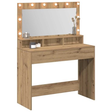 vidaXL Τραπέζι περιποίησης Artisan Oak 100x41x135cm