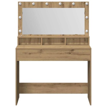 vidaXL Τραπέζι περιποίησης Artisan Oak 100x41x135cm