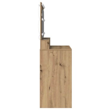 vidaXL Τραπέζι περιποίησης Artisan Oak 100x41x135cm