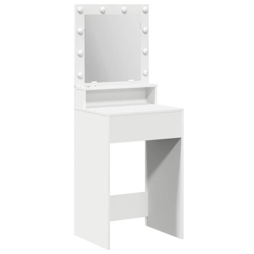 vidaXL Τραπέζι περιποίησης Λευκό 50x41x135cm Επεξεργασμένο Ξύλο