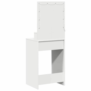 vidaXL Τραπέζι περιποίησης Λευκό 50x41x135cm Επεξεργασμένο Ξύλο