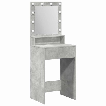 vidaXL Τραπέζι περιποίησης Σκυρόδεμα Γκρι 50x41x135 εκ