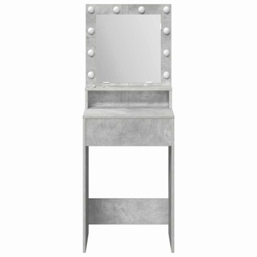 vidaXL Τραπέζι περιποίησης Σκυρόδεμα Γκρι 50x41x135 εκ