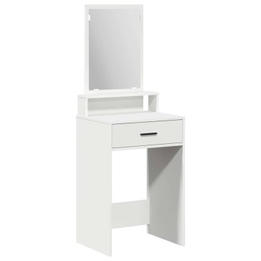 vidaXL Τραπέζι περιποίησης Λευκό 50x41x140cm Επεξεργασμένο Ξύλο