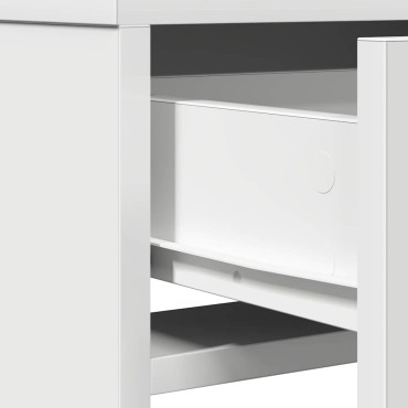 vidaXL Τραπέζι περιποίησης Λευκό 50x41x140cm Επεξεργασμένο Ξύλο