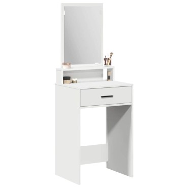 vidaXL Τραπέζι περιποίησης Λευκό 50x41x140cm Επεξεργασμένο Ξύλο