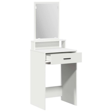 vidaXL Τραπέζι περιποίησης Λευκό 50x41x140cm Επεξεργασμένο Ξύλο