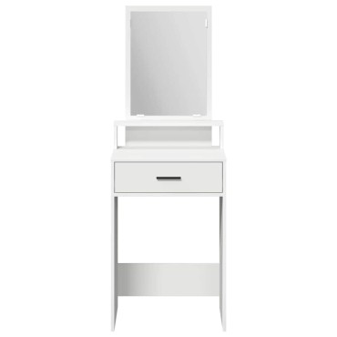 vidaXL Τραπέζι περιποίησης Λευκό 50x41x140cm Επεξεργασμένο Ξύλο