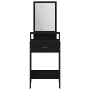 vidaXL Τραπέζι περιποίησης Μαύρη Οξυά 50x41x140cm
