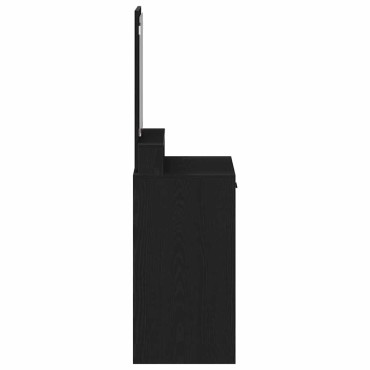 vidaXL Τραπέζι περιποίησης Μαύρη Οξυά 50x41x140cm