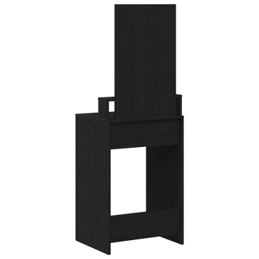 vidaXL Τραπέζι περιποίησης Μαύρη Οξυά 50x41x140cm