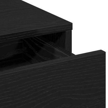 vidaXL Τραπέζι περιποίησης Μαύρη Οξυά 50x41x140cm