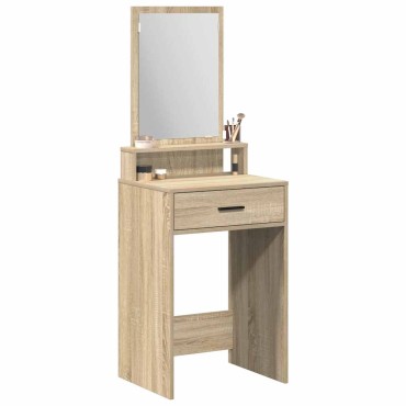 vidaXL Τραπέζι περιποίησης Δρύς Sonoma 50x41x140cm