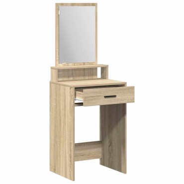 vidaXL Τραπέζι περιποίησης Δρύς Sonoma 50x41x140cm
