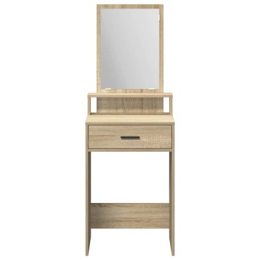 vidaXL Τραπέζι περιποίησης Δρύς Sonoma 50x41x140cm