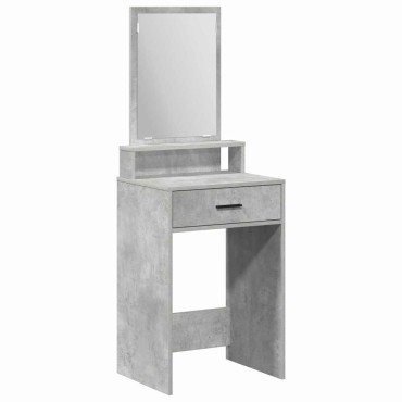 vidaXL Τραπέζι περιποίησης Σκυρόδεμα Γκρι 50x41x140cm