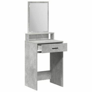 vidaXL Τραπέζι περιποίησης Σκυρόδεμα Γκρι 50x41x140cm
