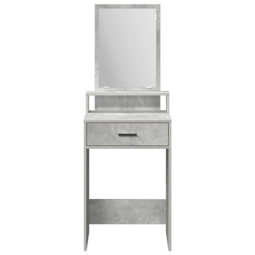 vidaXL Τραπέζι περιποίησης Σκυρόδεμα Γκρι 50x41x140cm