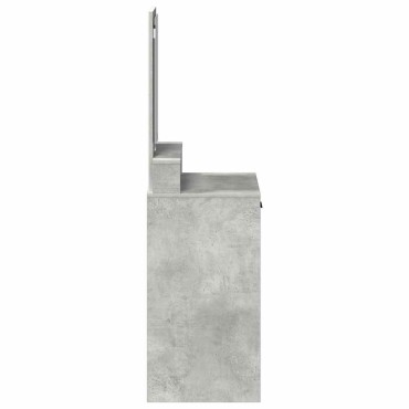 vidaXL Τραπέζι περιποίησης Σκυρόδεμα Γκρι 50x41x140cm
