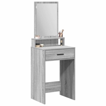 vidaXL Τραπέζι περιποίησης Γκρίζο Σονομα 50x41x140cm