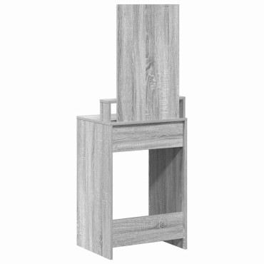 vidaXL Τραπέζι περιποίησης Γκρίζο Σονομα 50x41x140cm