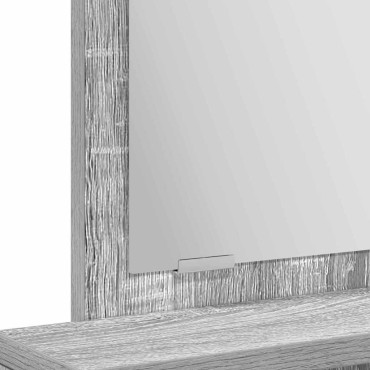 vidaXL Τραπέζι περιποίησης Γκρίζο Σονομα 50x41x140cm
