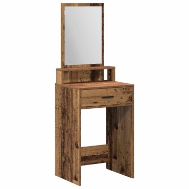 vidaXL Τραπέζι περιποίησης Παλιό ξύλο 50x41x140cm