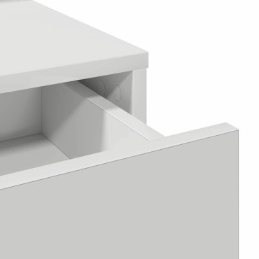 vidaXL Τραπέζι περιποίησης Λευκό 79x41x140cm Επεξεργασμένο Ξύλο