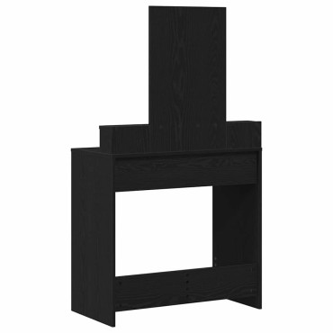 vidaXL Τραπέζι περιποίησης Μαύρη Οξυά 79x41x140cm