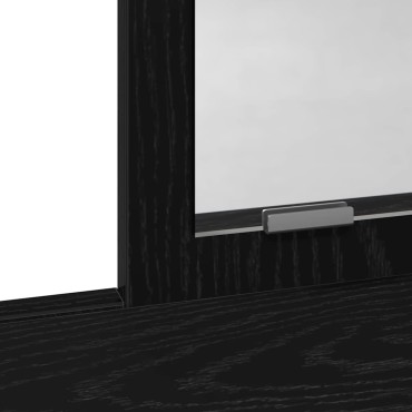 vidaXL Τραπέζι περιποίησης Μαύρη Οξυά 79x41x140cm