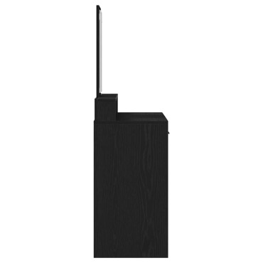 vidaXL Τραπέζι περιποίησης Μαύρη Οξυά 100x41x140cm