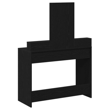 vidaXL Τραπέζι περιποίησης Μαύρη Οξυά 100x41x140cm