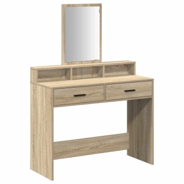 vidaXL Τραπέζι περιποίησης Δρύς Sonoma 100x41x140cm