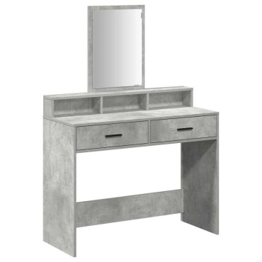 vidaXL Τραπέζι περιποίησης Σκυρόδεμα Γκρι 100x41x140cm