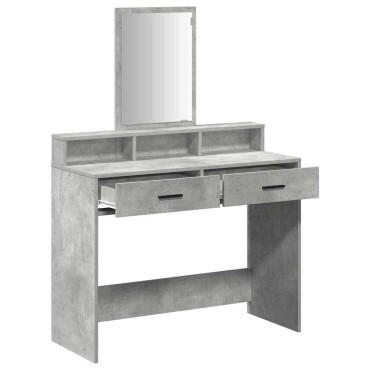 vidaXL Τραπέζι περιποίησης Σκυρόδεμα Γκρι 100x41x140cm