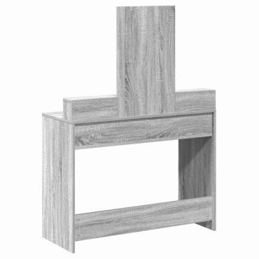 vidaXL Τραπέζι περιποίησης Γκρίζο Σονομα 100x41x140cm