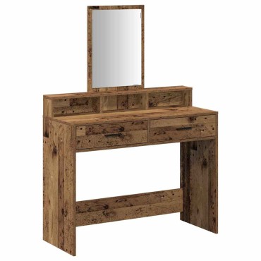 vidaXL Τραπέζι περιποίησης Παλιό ξύλο 100x41x140cm