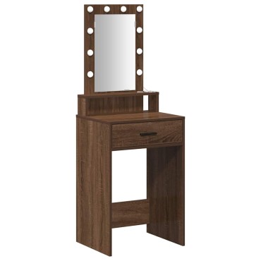 vidaXL Τραπέζι περιποίησης Καφέ 50x41x140cm Επεξεργασμένο Ξύλο