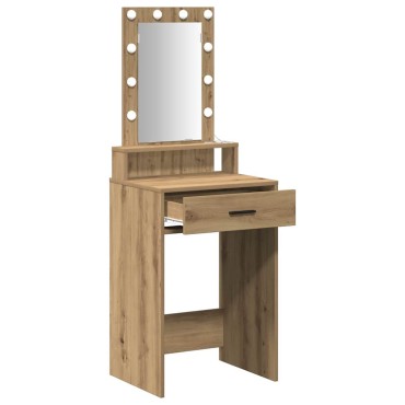 vidaXL Τραπέζι περιποίησης Καφέ 50x41x140cm Επεξεργασμένο Ξύλο