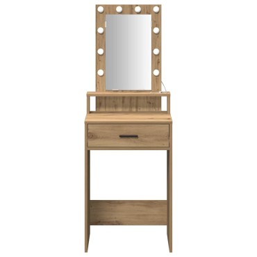 vidaXL Τραπέζι περιποίησης Καφέ 50x41x140cm Επεξεργασμένο Ξύλο