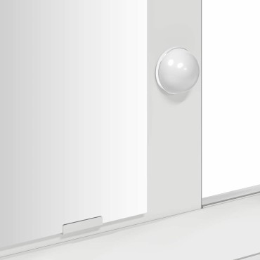 vidaXL Τραπέζι περιποίησης Λευκό 100x41x140cm Επεξεργασμένο Ξύλο