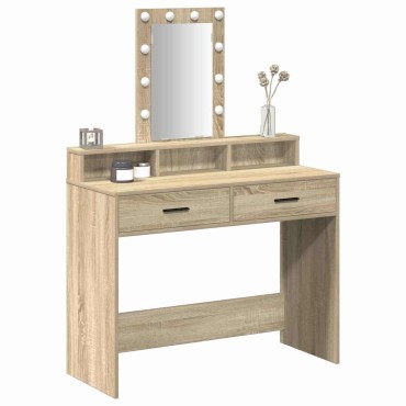 vidaXL Τραπέζι περιποίησης Καφέ 100x41x140cm Επεξεργασμένο Ξύλο