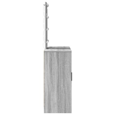 vidaXL Τραπέζι περιποίησης Γκρι 102x33x135cm Επεξεργασμένο Ξύλο