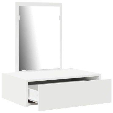 vidaXL Τραπέζι περιποίησης Λευκό 60x40x70cm Επεξεργασμένο Ξύλο