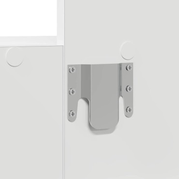 vidaXL Τραπέζι περιποίησης Λευκό 60x40x70cm Επεξεργασμένο Ξύλο