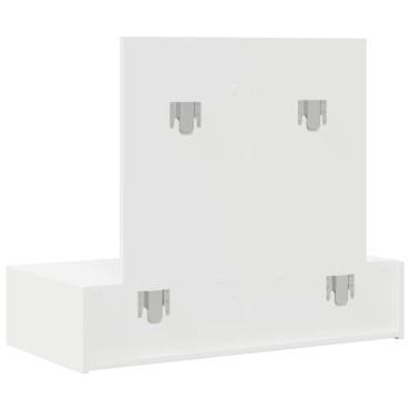 vidaXL Τραπέζι περιποίησης Λευκό 83x40x70cm Επεξεργασμένο Ξύλο