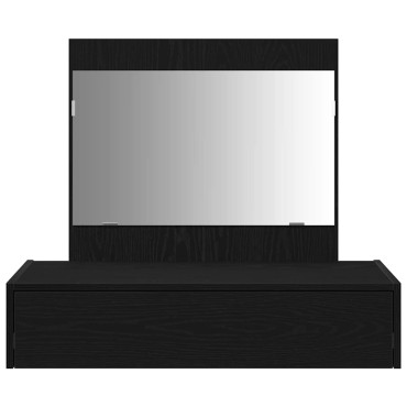 vidaXL Τραπέζι περιποίησης Μαύρο 83x40x70cm Επεξεργασμένο Ξύλο