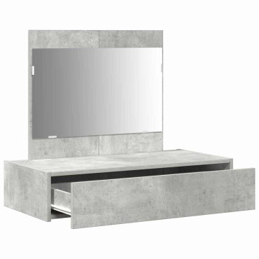 vidaXL Τραπέζι περιποίησης Γκρι 83x40x70cm Επεξεργασμένο Ξύλο